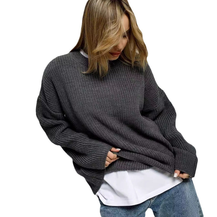 Ladies Chunky Knit Sweater Lune London