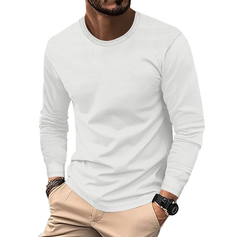 Men's long sleeve shirt with structured design Amarae