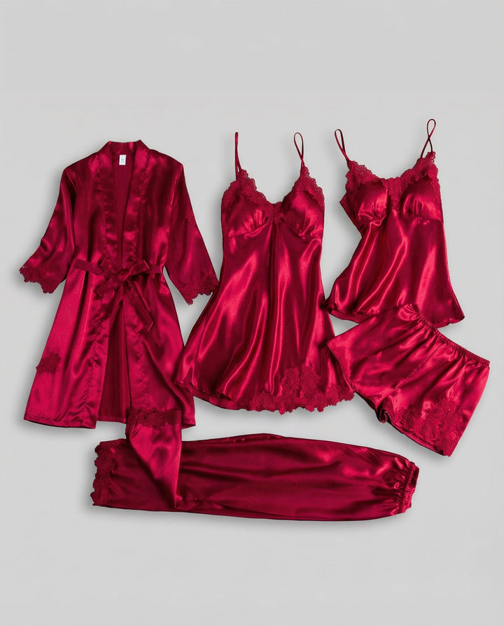 Luxurious Silk Pajama Set Women | Amarae