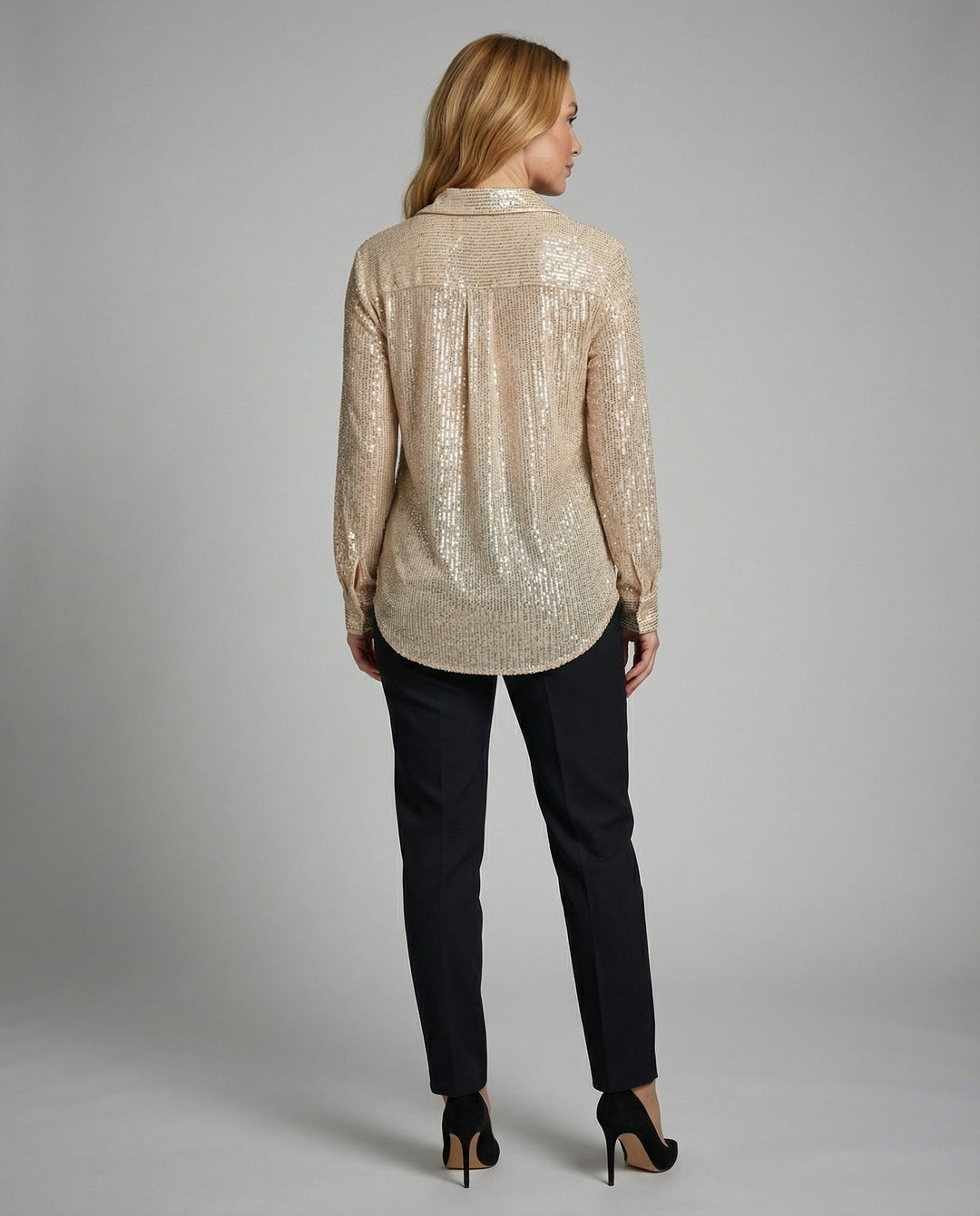 Glittering Oversize Blouse Women | Heidi-Fashion