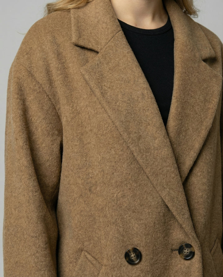 More Elegant Oversized Wool Coat Women | Heidi Fashion