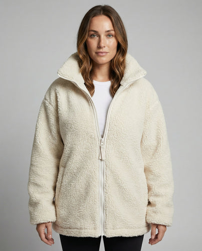 Men's Oversized Fleece Jacket Warm | Amarae