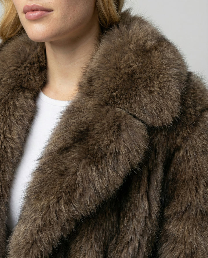 Luxurious Soft Fur Jacket Women | Heidi-Fashion