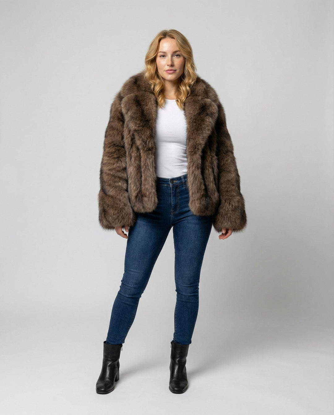 Luxurious Soft Fur Jacket Women | Heidi-Fashion