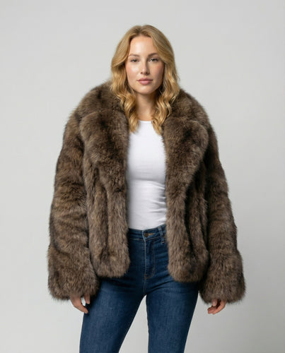 Luxurious Soft Fur Jacket Women | Heidi-Fashion