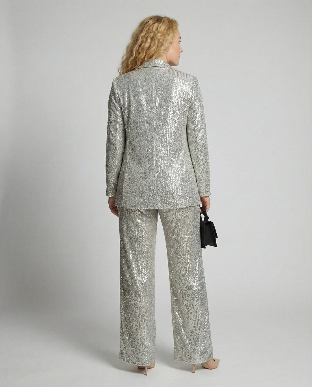 Glittering Elegant Blazer Suit Women | Amarae