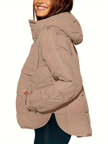 Amarae | Warmer, casual women's hooded coat