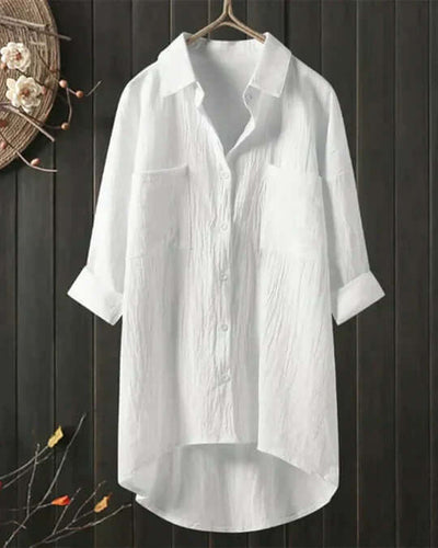 Amarae | White linen blouse