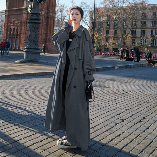 Amarae | Women's trench coat - Classic double-breasted design
