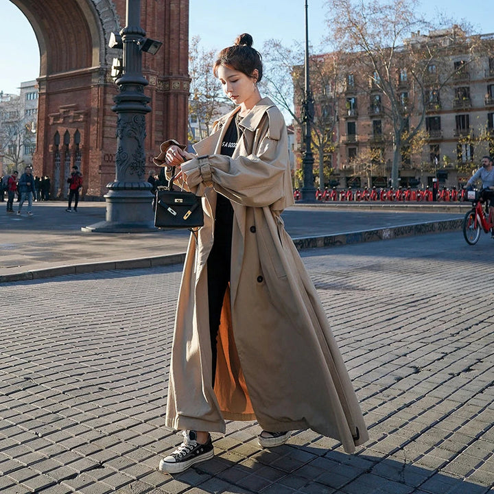 Amarae | Women's trench coat - Classic double-breasted design