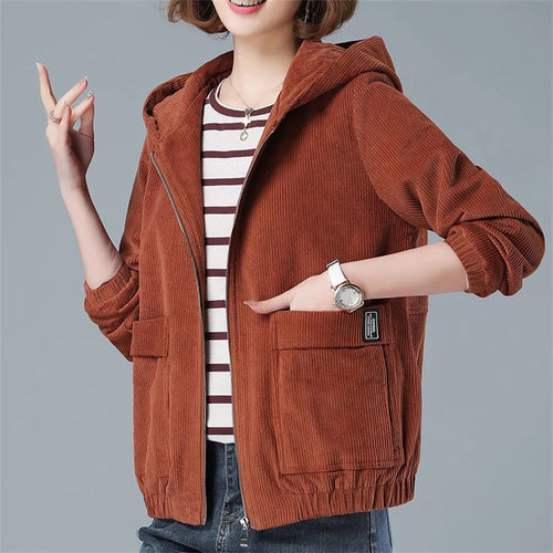 Amarae | Oversized corduroy jacket