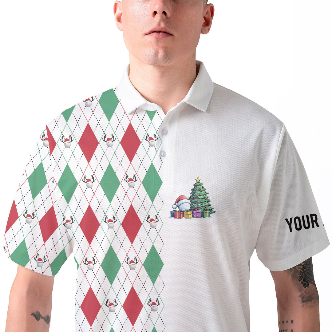 Lune London | Personalized Christmas gift for male golfer polo