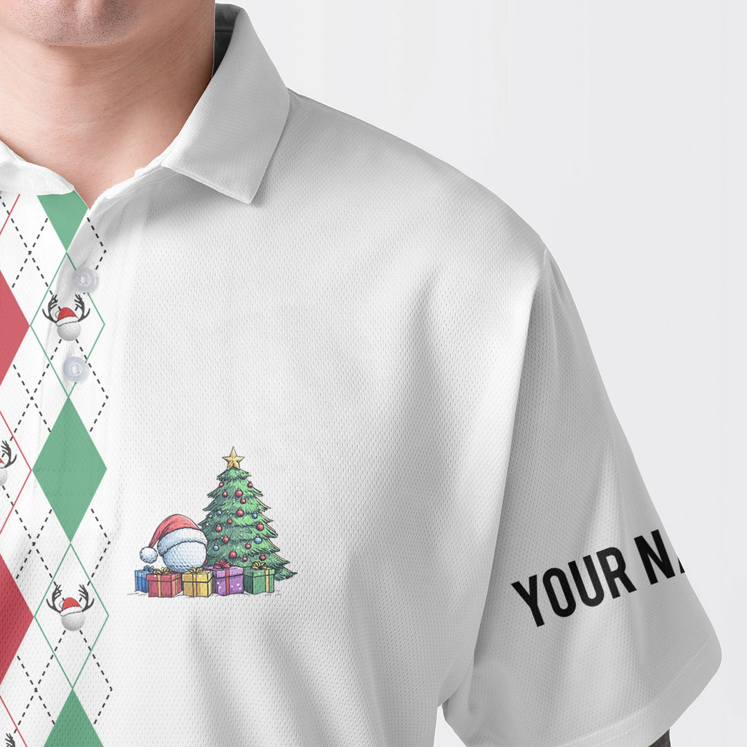 Lune London | Personalized Christmas gift for male golfer polo