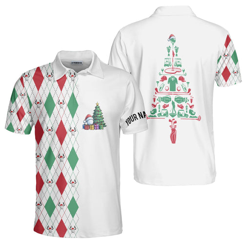 Amarae | Personalized Christmas gift for male golfer polo
