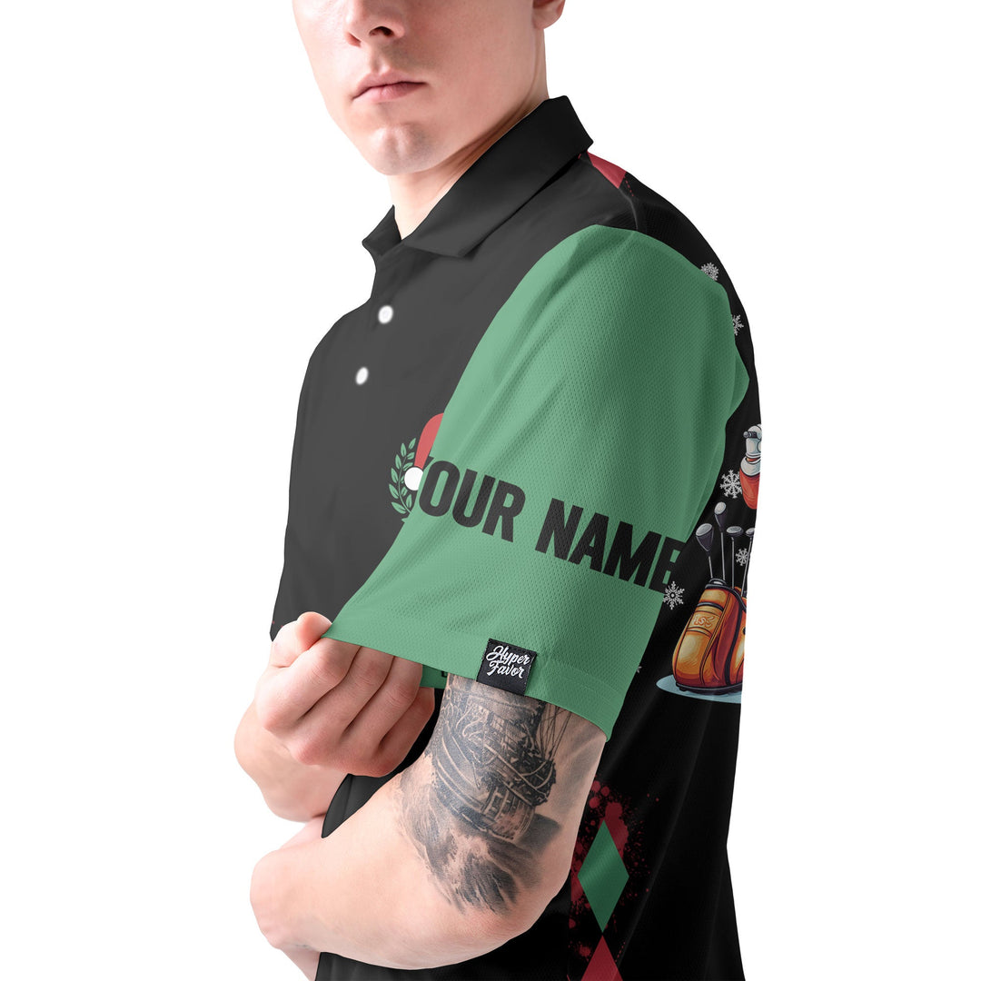 Lune London | Personalized golf shirts from Santa for men
