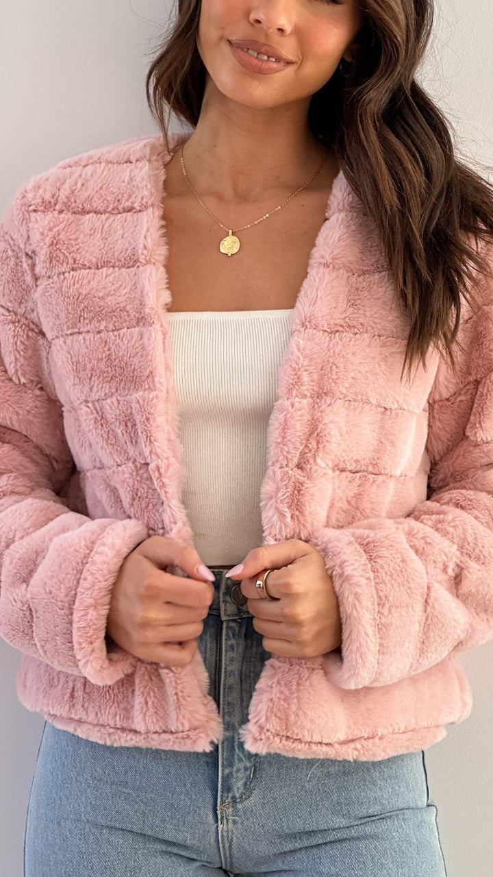 Lune London | Short Jacket - Structured Fit - Quilted Design - Open Front