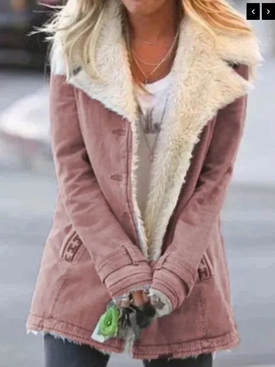 Amarae | Veste à revers - Parka pour femmes, manteau d'hiver pour l'automne et l'hiver