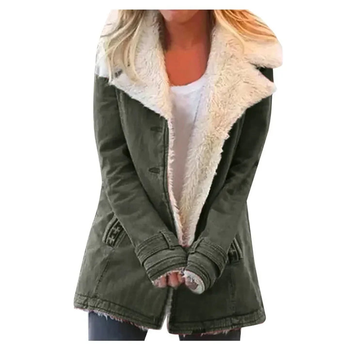 Amarae | Veste à revers - Parka pour femmes, manteau d'hiver pour l'automne et l'hiver