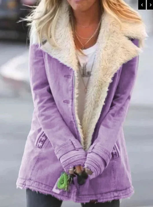 Amarae | Veste à revers - Parka pour femmes, manteau d'hiver pour l'automne et l'hiver