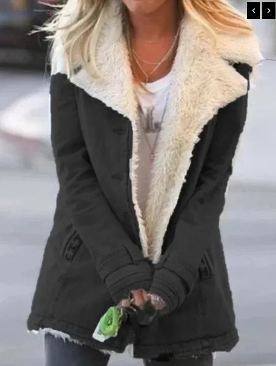 Amarae | Veste à revers - Parka pour femmes, manteau d'hiver pour l'automne et l'hiver