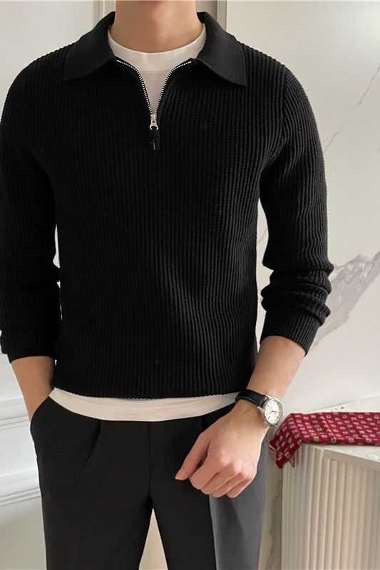 Lune London | Polo shirt for men, cotton blend - Timeless design