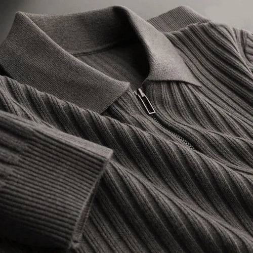 Amarae | Polo Sweatshirt for Men, Zipper - Winter