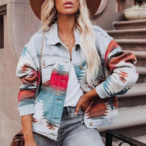 Amarae | Jacket - Bright pattern - Comfortable - Perfect for everyday