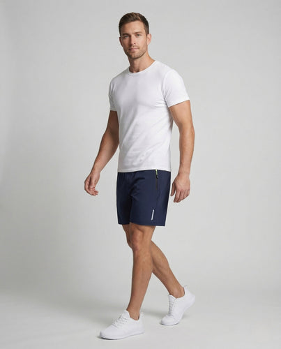 Men's Training Shorts Breathable Zipper Pocket