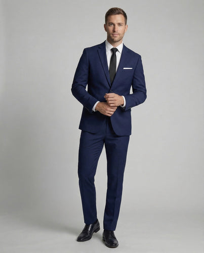 Elegant men's suit with high comfort for business & formal occasions | Amarae