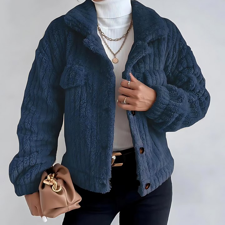 Lune London | Knotted plush coat - Soft and comfortable - Perfect for winter days