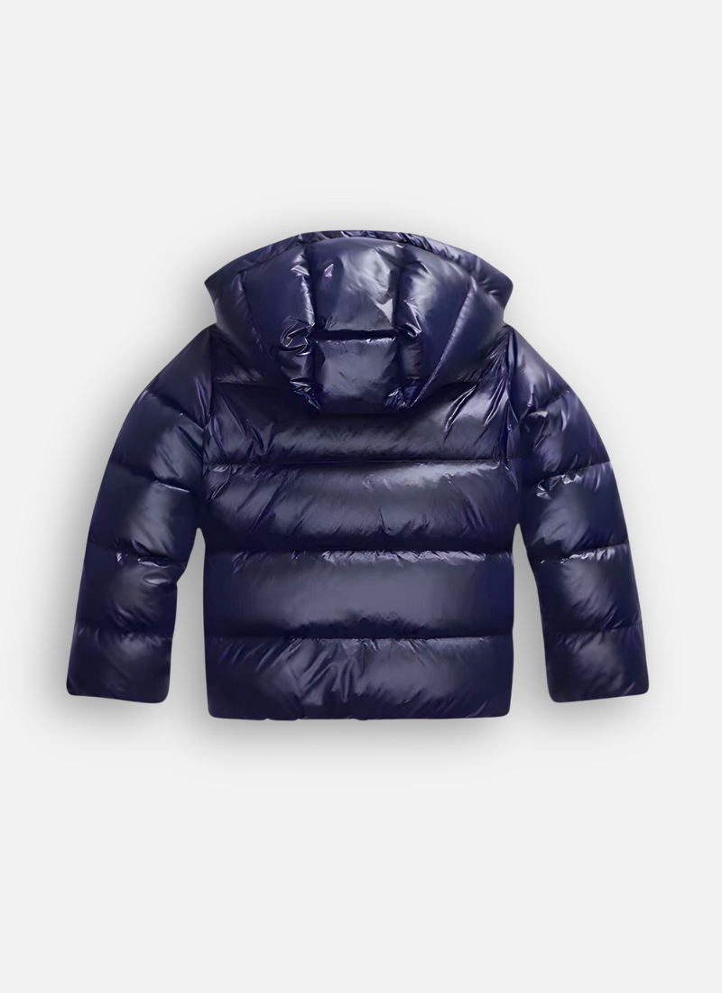 Lune London | Women's Shiny Puffer Jacket with Hood and Padding