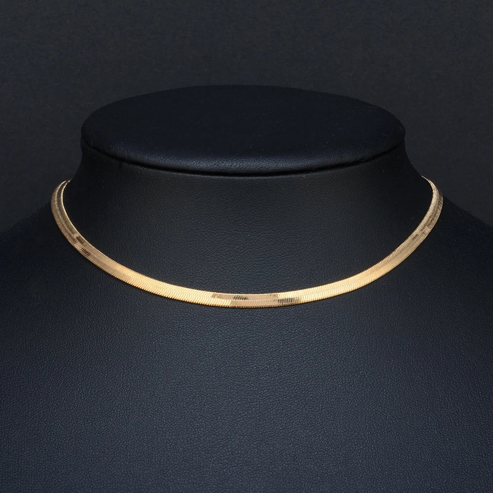 Lune London | Snake chain link collar