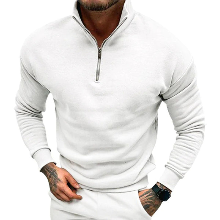 Chic Und Stil | Men's Pullover Half Zipper