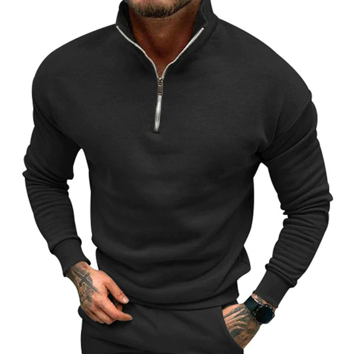 Chic Und Stil | Men's Pullover Half Zipper