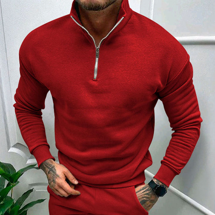 Chic Und Stil | Men's Pullover Half Zipper