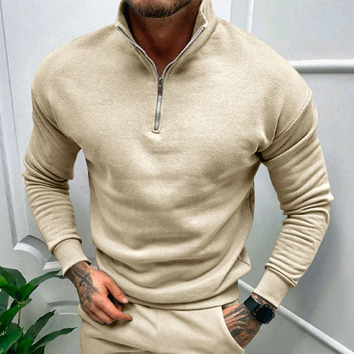 Chic Und Stil | Men's Pullover Half Zipper