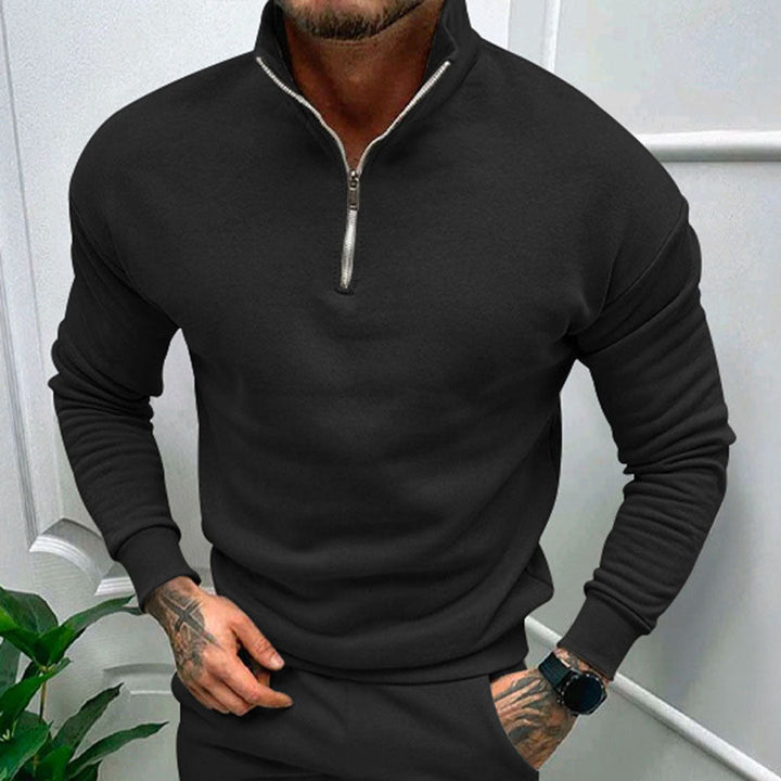 Chic Und Stil | Men's Pullover Half Zipper