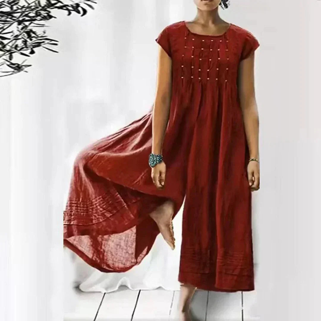 Lune London | Breathable Cotton-Linen Dress
