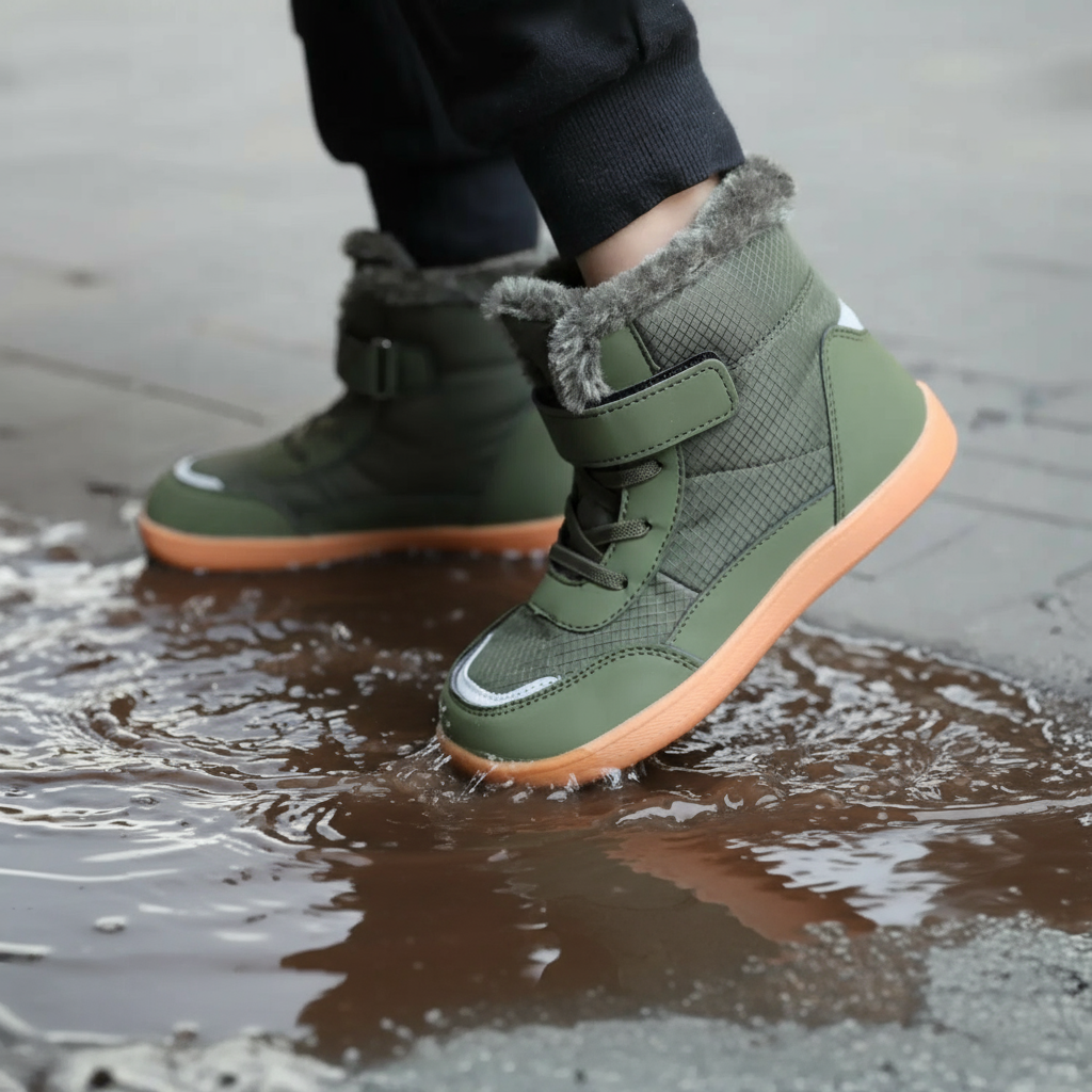 Lune London | Children's Waterproof Barefoot Shoes for Naked Feet