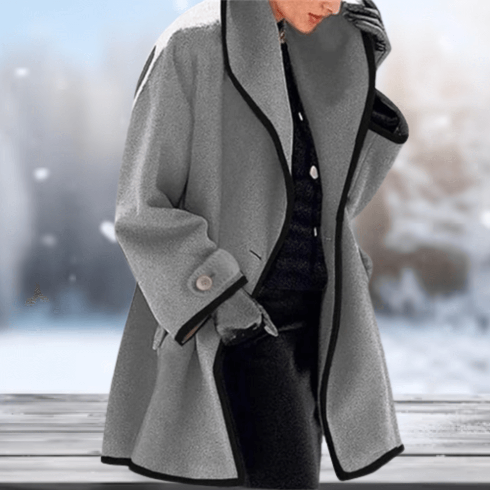 Lune London | Women's wool coat - Long women's winter coat