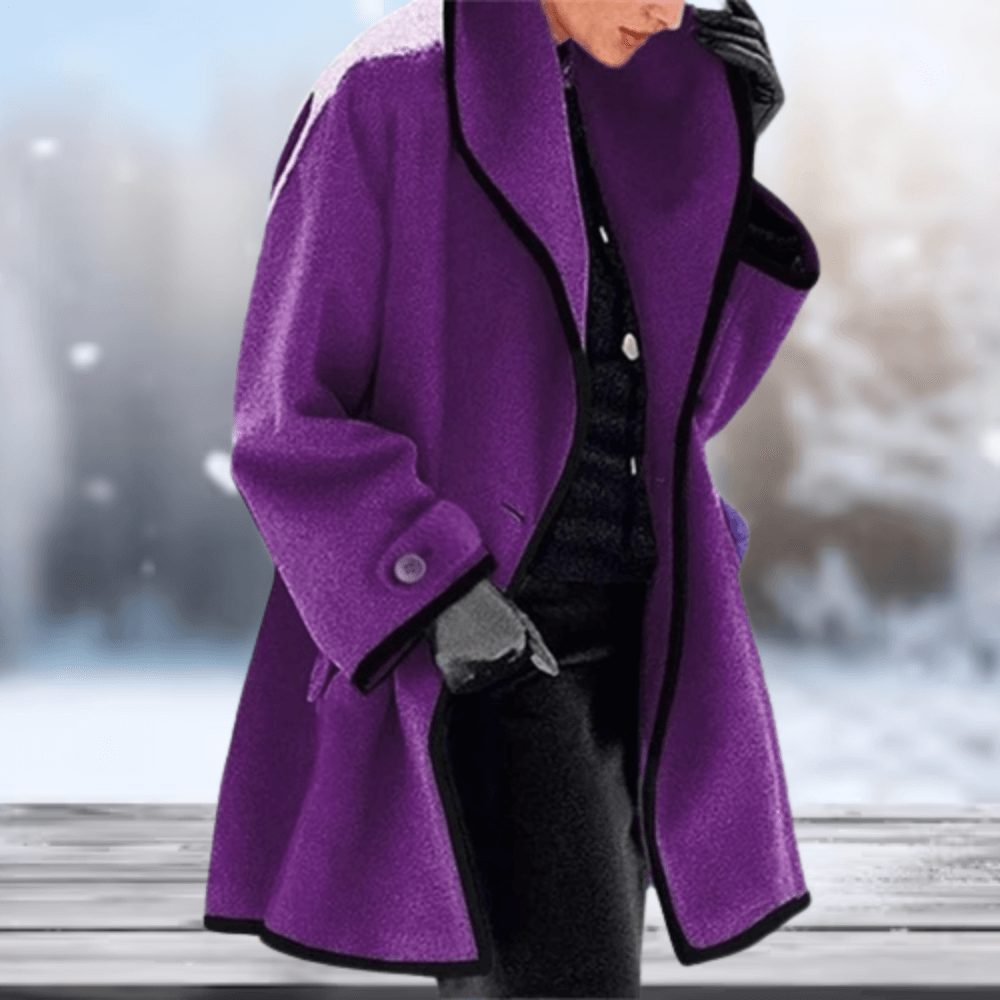 Lune London | Women's wool coat - Long women's winter coat