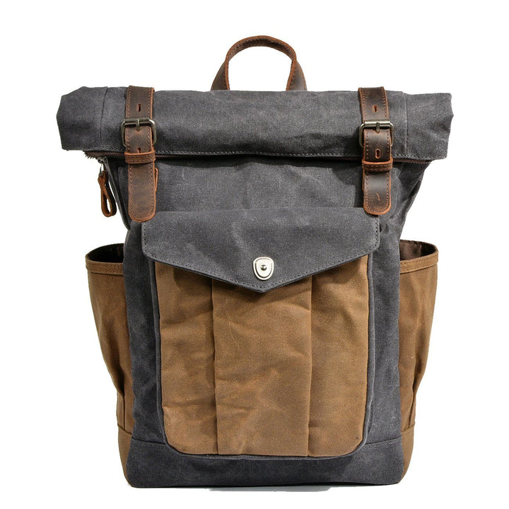 Amarae | Canvas Rolltop Rucksack - Lundastyle - Sustainable and Stylish for Adventurers