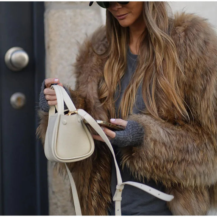 Lune London | Plush Faux Fur Jacket