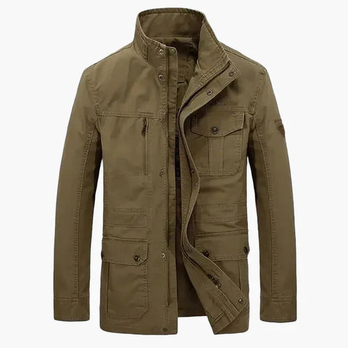 Amarae | Leisure jacket with high collar and multiple pockets - Casual summer jacket for everyday life and outdoor activities