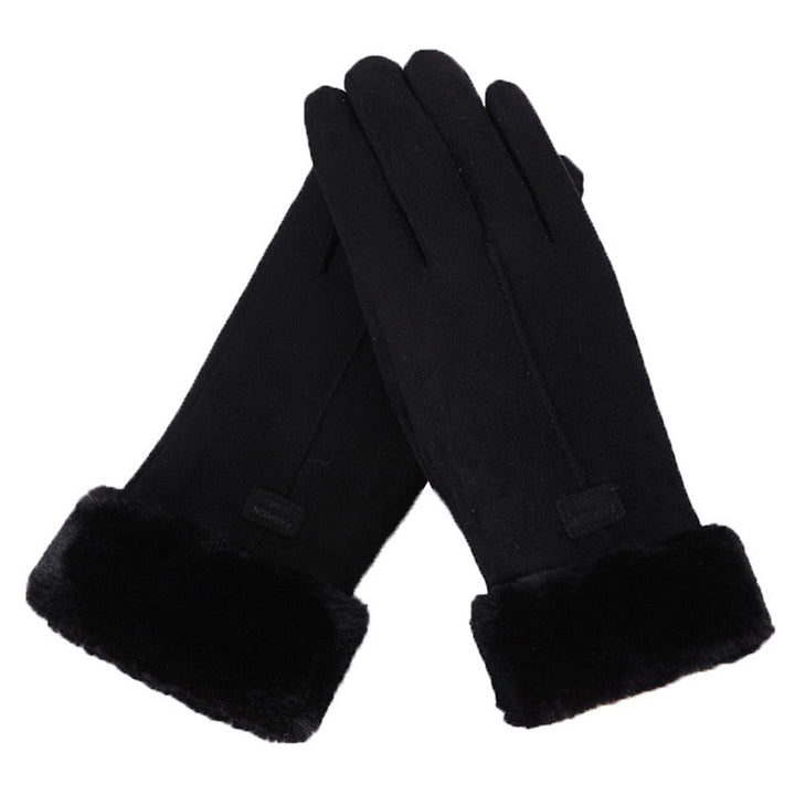 Amarae - Chic and Stylish Winter Furry Gloves for Women