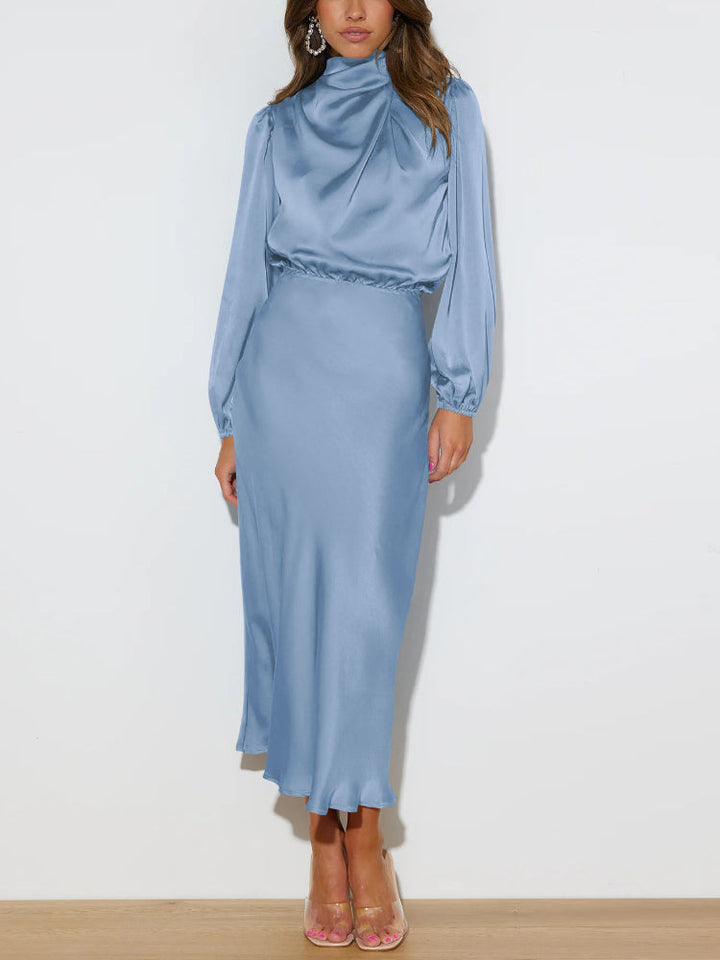 Lune London | Long satin dress