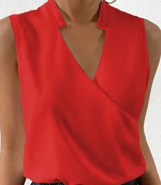 Amarae | Elegant Sleeveless Solid Top