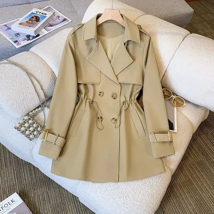 Lune London | Eleganter, Mittellanger Trenchcoat für Damen
