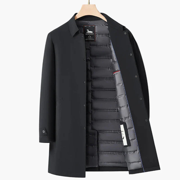 Amarae | Transition jacket with high collar - Elegant city coat for everyday and office