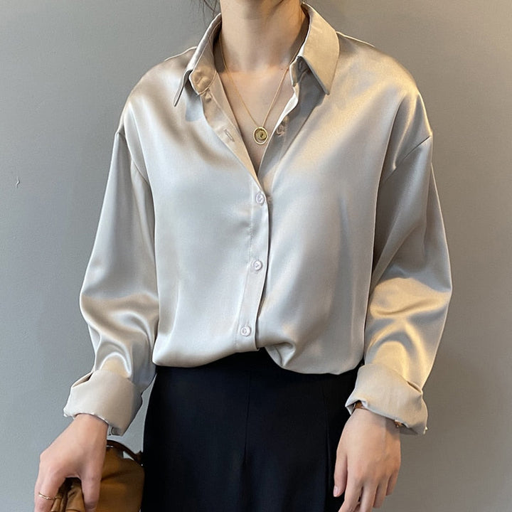 Lune London | Women's Clothing Silk Shirt Vintage Blouse